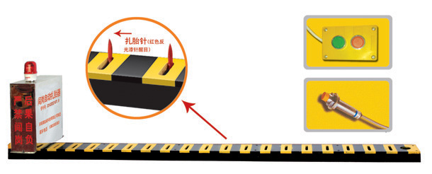 义县V3嵌入式闯岗自动扎胎器/阻车器